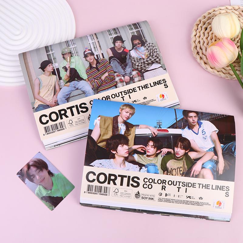 1Set Kpop Cortis Début Album Électronique Wvs Ver Cartes Lomo Martin James Keonho Cartes Selfie Juhoon Seonghyeon Cadeaux pour Fans