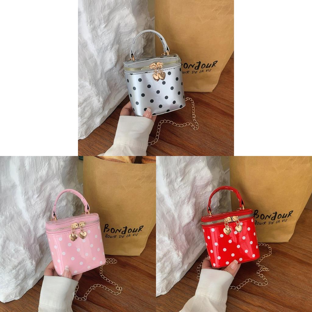 Pu Chain Shoulder Bag With Zipper Closure For Daily Casual Wear