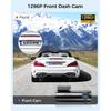 AZDOME M300 Dash Cam 1296P Camera with WiFi WDR Car DVR 150° FOV App Control Dash Camera Recorder Voice Control 24H Parking Mode
