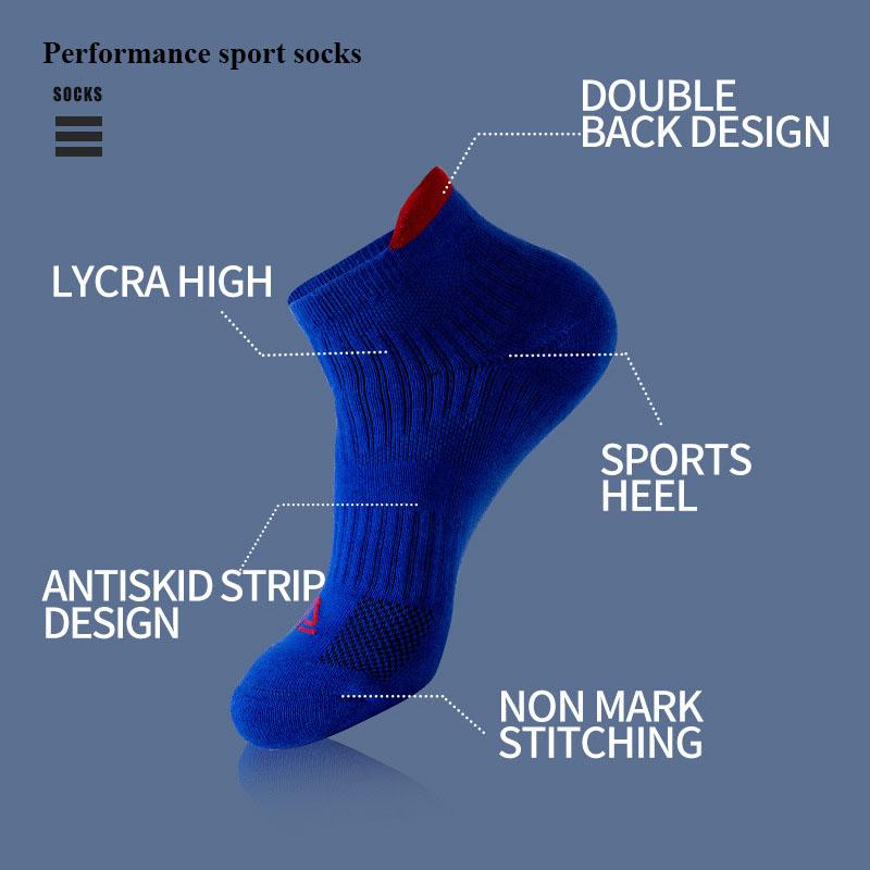 Updated Running Socks Men/Women Performance Sport Marathon Fitness Biking Athletic Thin Breathable Compression Short Ankle Socks