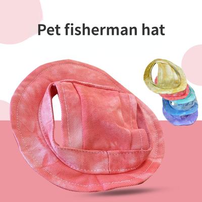 Summer Dog Hat Cat Special Fisherman Hat Wear-resistant and Breathable Four Seasons Universal Cat Headwear Pet Supplies