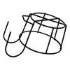 Iron Flower Pot Rack Hanging Hanging Flower Rack Mini Plants Rack  Balcony