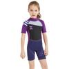 Traje de neopreno para niños de 2,5 mm, para snorkel, natación, surf, kayak, protección UV, traje completo cálido para niñas