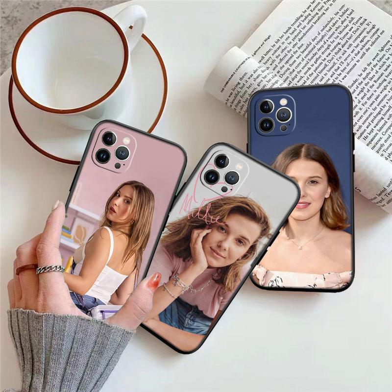 IK47 Millie Bobby Brown New High-End Shell Phone Case for Xiaomi Poco F8 M4 M5 M6 M7 X3 X6 X7 Pro GT NFC Ultra