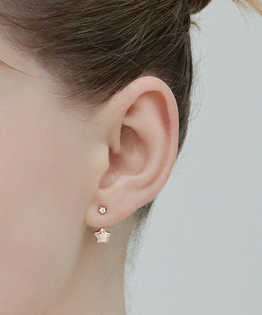 Jestina Lala J Star Ear Jacket Earrings (Jjljeq5B1300Sr000)