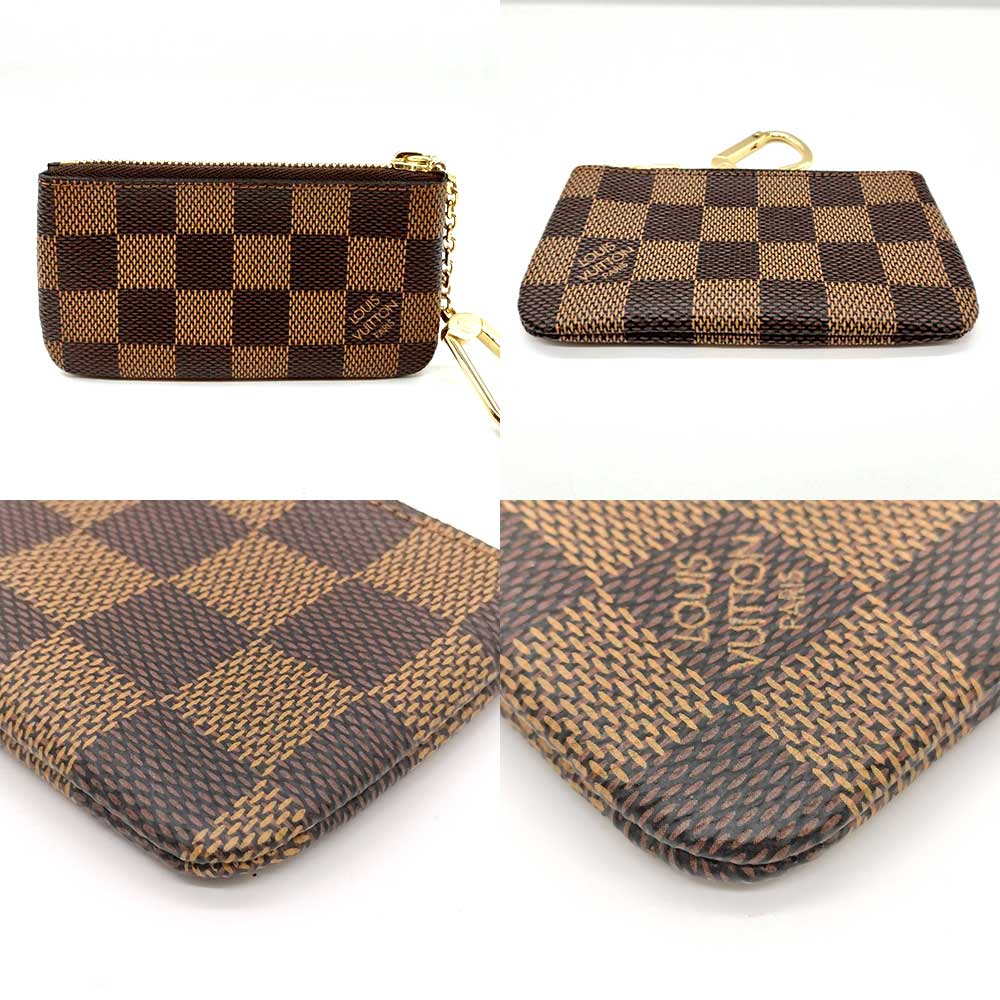 Used LOUIS VUITTON DamierCoin case Damier canvas Women
