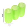 6 Pcs Large Self Grip Hair Rollers Pro Salon Hairdressing Curlers Hair Styling Tools Random Color Professional Multi Full Size