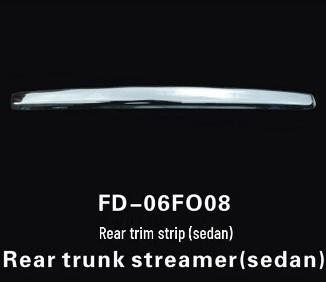 Outai Rear Trim & Tailgate Bright Strip for 2005-2013 Ford Focus Sedan