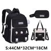 3 Pcs/Set School Bag for Girls Children Backpack Schoolbag Teenage School Child With Lunch Box Pencil Case Kids Book Bag 2024