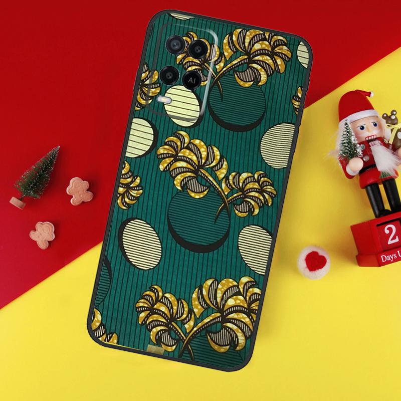 African Wax Print Design Case For Oppo A5 A6 Pro A15 A57 A17 A54 A74 A94 A76 A16 A96 A40 A60 A80 A18 A38 A58 A78 A98