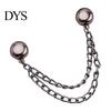 Clothing Adjustment Accessory Magnetic Clips for Pants Sleeve Hem, Multi-Function Fabric T-shirt Hem Clip Holder with Chain, Detachable Strong Magnet