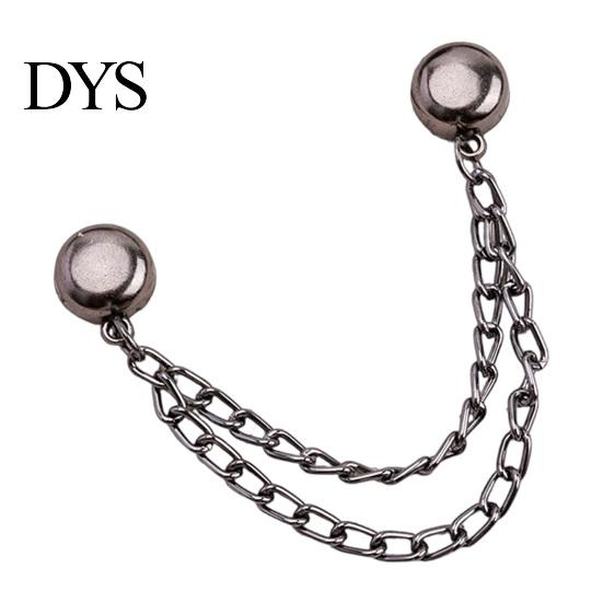Clothing Adjustment Accessory Magnetic Clips for Pants Sleeve Hem, Multi-Function Fabric T-shirt Hem Clip Holder with Chain, Detachable Strong Magnet