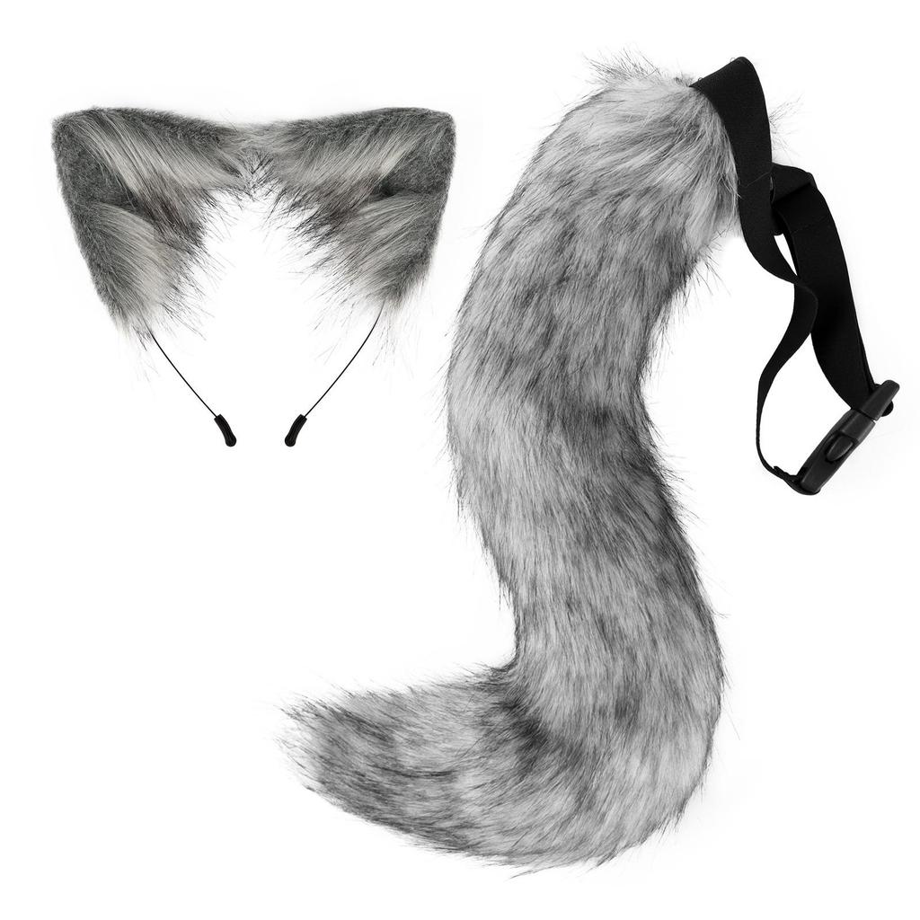 Halloween Fuchs Plüsch Schwanz Cosplay Kostüm Accessoire