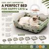 Pet Summer Mat Cute Dog Cooling Sofa Breathable Washable Four Seasons For Small Dog Bed Cushion Pet Cat Nest Mat Accessories