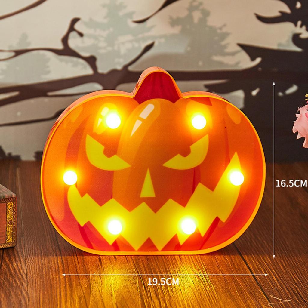3D Halloween Decorations LED Lights Waterproof Home and Garden Desktop Decor Indoor Night Light
