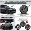 4 Stück für neues Modell Y 2025-2026 Juniper 19 Zoll Turbinenstil Radkappe Felgenabdeckung Zubehör Radkappe Automobilradkappe für Tesla