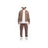 adidas Originals Coach Jacket With Logo Single-Breasted Collar Outdoor Casual Sports Jacket Unisex Jacket Brown IY7371