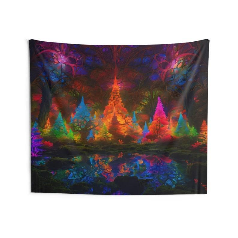 

forest tapestry 75x100 чорний