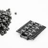 100 sztuk Klocki MOC Elementy Budowlane Gumowy Techniczny Element Gąsienicy 24375 Chwyt Łańcucha Gąsienicy Kompatybilny z 88323 57518