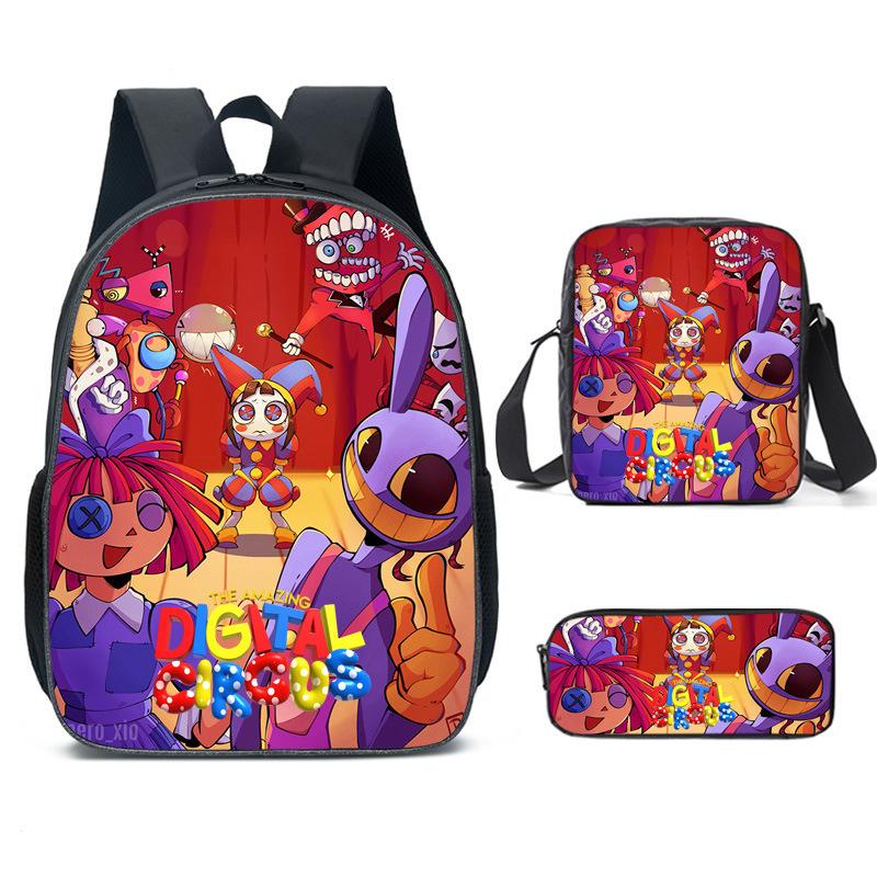 Magic Number Circus Theamazingdigitalcircus Schultasche Ranzen Federmäppchen