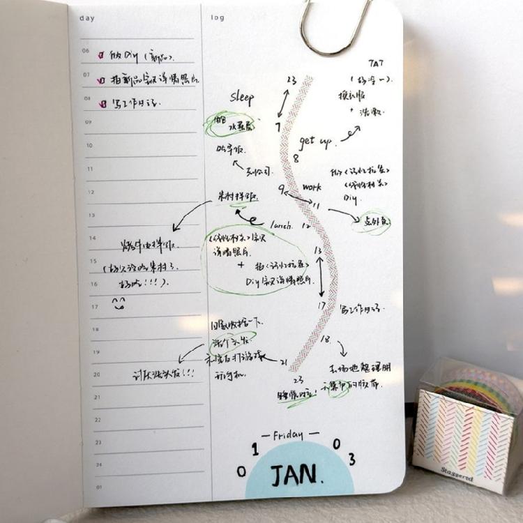 8Rolls Decorative Paper Tapes 3mmX5m Dot Striped Pattern Adhesive Tape For ScrapbookingJournal Planner Photo Album