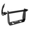 GORIX Rear End Bracket Holder Stand for QR Quick Release 130mm/135mm [Road Bike/MTB/Keyhole/Ride Packing] (GX-0114 QR) (Black)