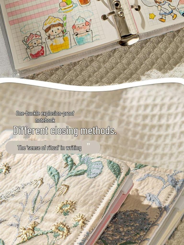 Limited Edition Detachable Loose-Leaf Cute Girls’ Planner Notebook