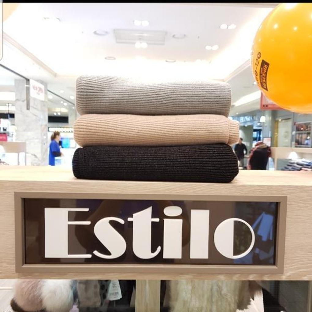 Knitted Solid Wool Blend Muffler E19F1NM101