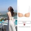 Invisible Silicone Breast Stickers with Straps for Wedding and Evening Dresses