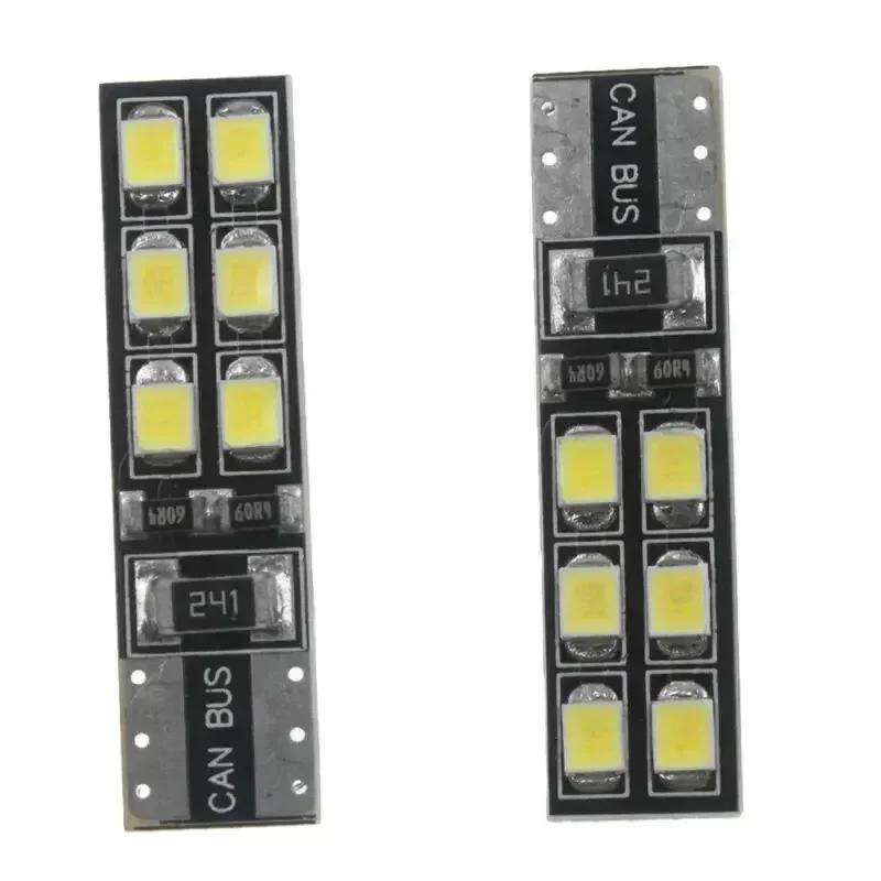 4 Pcs DC12V Error-Free LED Bulb Eyebrow Eyelid Light Lamp For Mercedes-Benz W204 C300 C350 6000K White Accessories For Vehicles