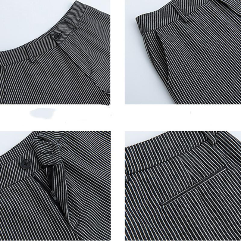 Striped shorts for women wearing summer thin casual shorts vintage fashionable women's shorts