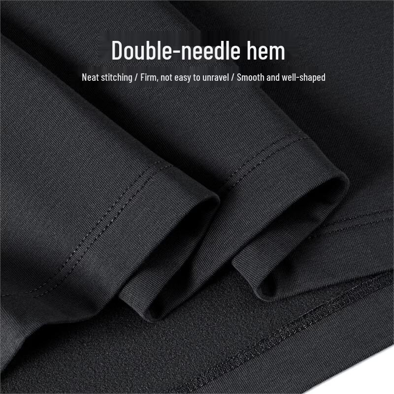JEEP Men's Silk-Blend Long Sleeve Crew Neck T-Shirt