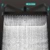 1 Piece Large Inch Large Water Outlet Pressurized Shower Head Water Heater Large Panel Top Spray Home Bathroom Accessories Ducha