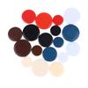 15Pcs Western Chess Draughts Set 20MM 27MM 32MM Multi Color Plastic Checkers for Educational Home Use Parties