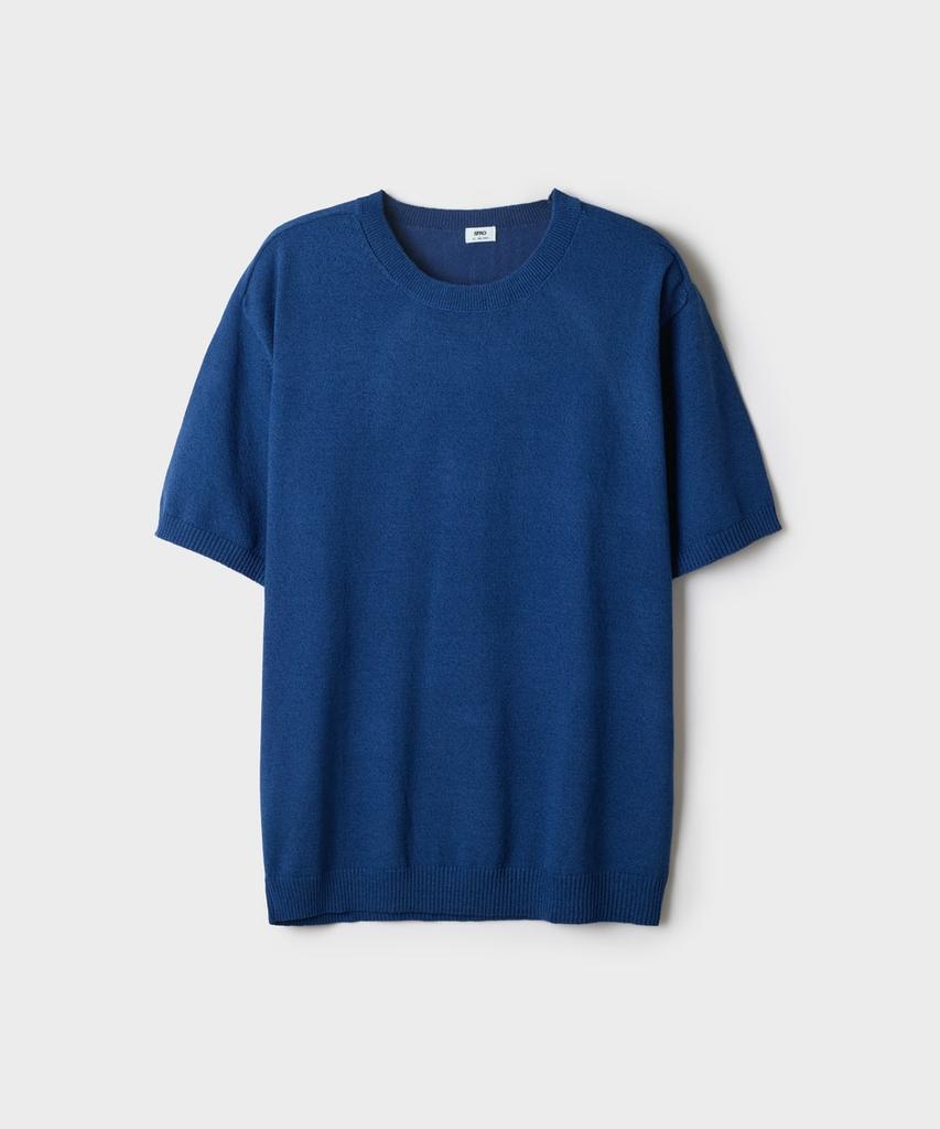 Seupao Boucle Round Neck Short Sleeve Knit_Spkwg37M92