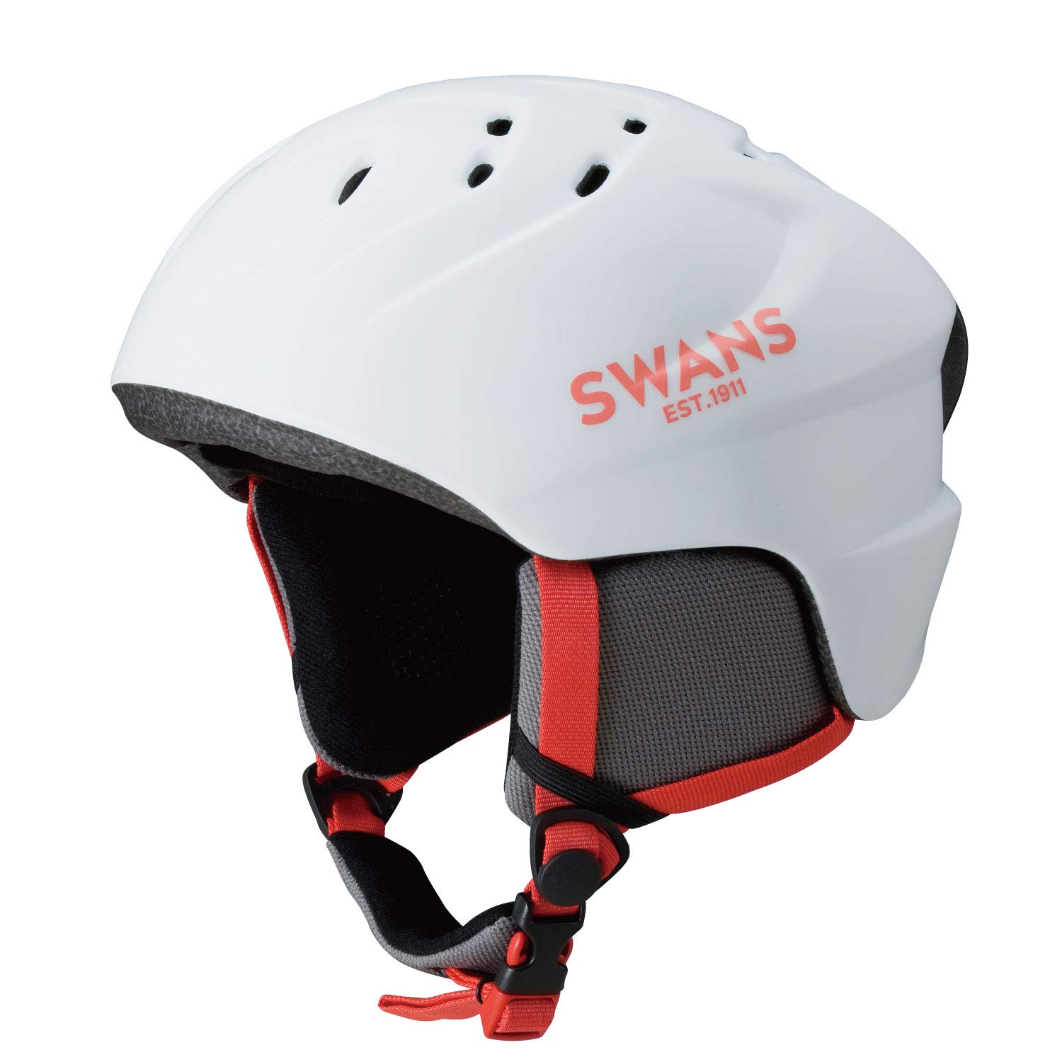 

SWANS Ski Snowboard Helmet for Small P1 MAW Matte One Size Women, Junior, H-42 White, (54cm-58cm)