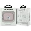 Karl Lagerfeld Monogram Karl Head Case for AirPods Pro 3 Pink