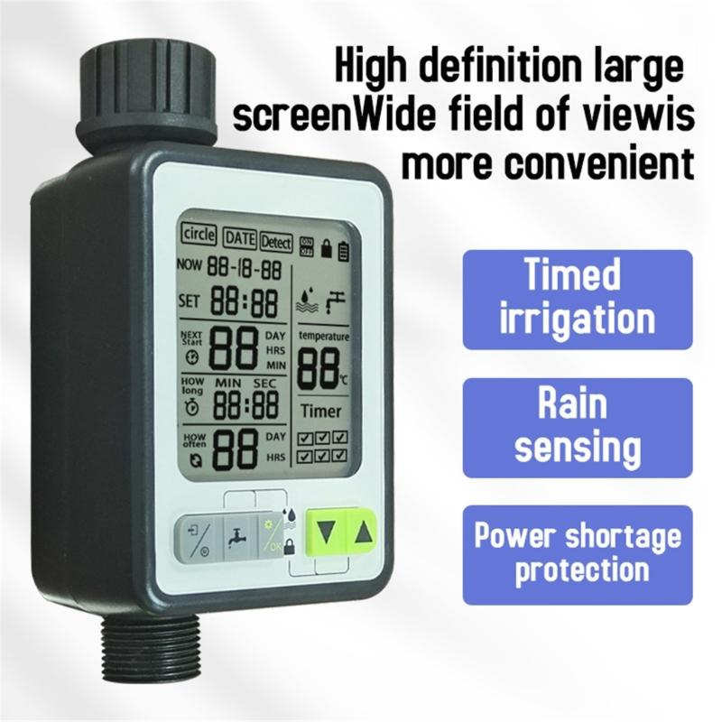 Automatic Water Timer Garden Digital Irrigation Machine Intelligent Sprinkler for Outdoor to Save Water&Time