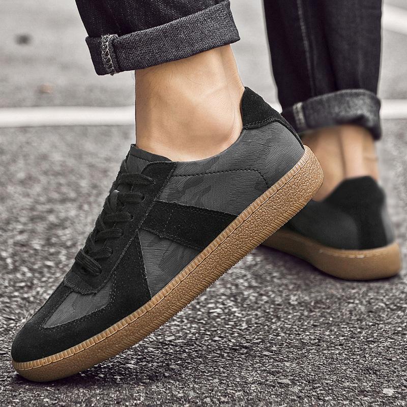 High Quality Genuine Leather Outdoor Sneakers Male Comfortable Flats Fitting Casual Shoes Comfortable Soft Bottom Oxford Shoes