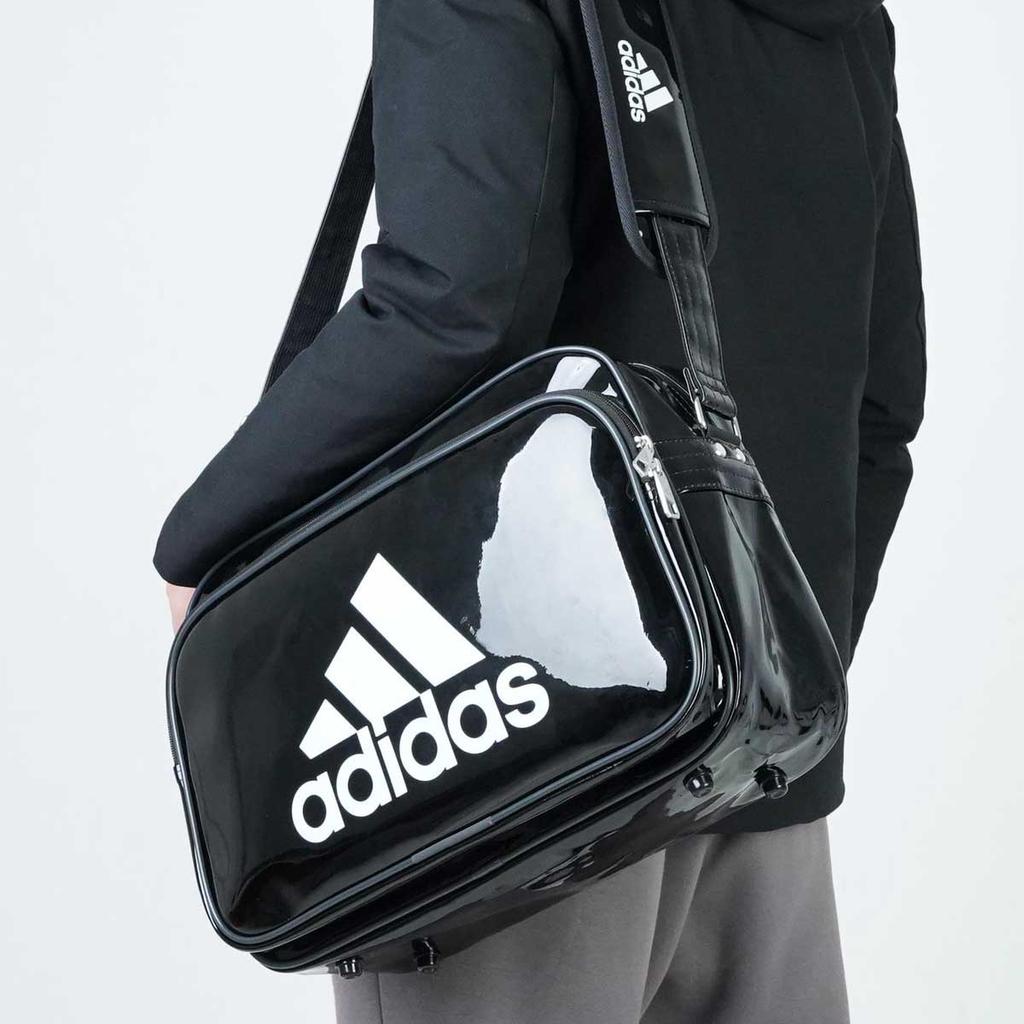 Adidas Square Sports Fitness Bag Unisex Shoulder Bag Black CX4042