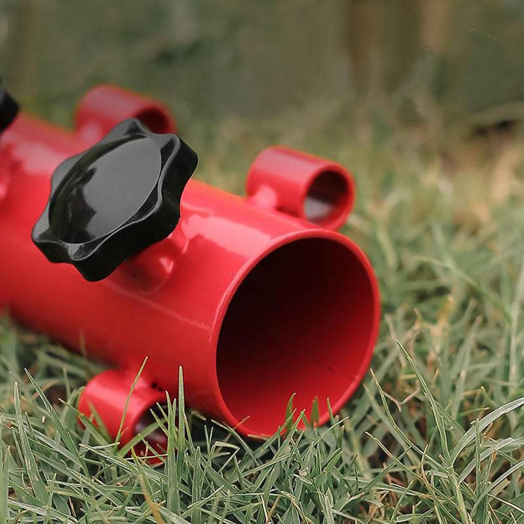 Awning Rod Holder Fixing Tube Building Support Reinforced Bracket Tarp Poles Fixator for Outdoor
