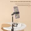 Desktop Phone Holder for Live Streaming, Food Photography, and Video Recording