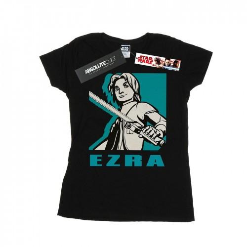 

Star Wars Womens/Ladies Rebels Ezra Cotton T-Shirt