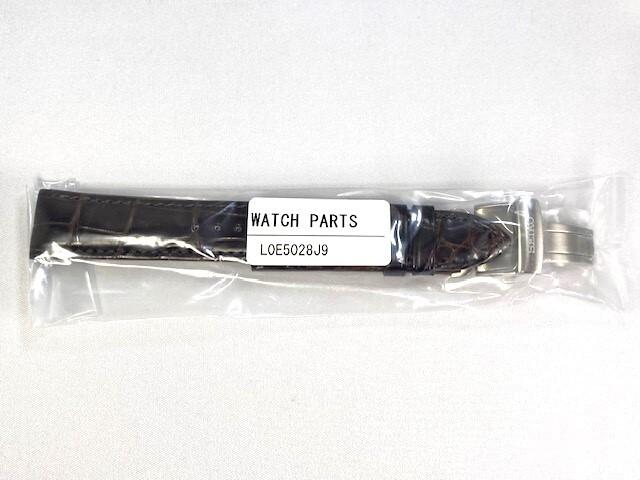L0E5028J9 SEIKO Presage 20mm Leather Strap with Crocodile for and Shipped Via Nekoposu Small Parcel Buckle, Brown, SARX041/ 6R15-03N0 Others