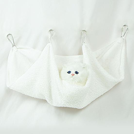 Pet Hammock Super Soft Wear Resistant Fabric Fade-resistant Reversible Pet Cat Hanging Bed