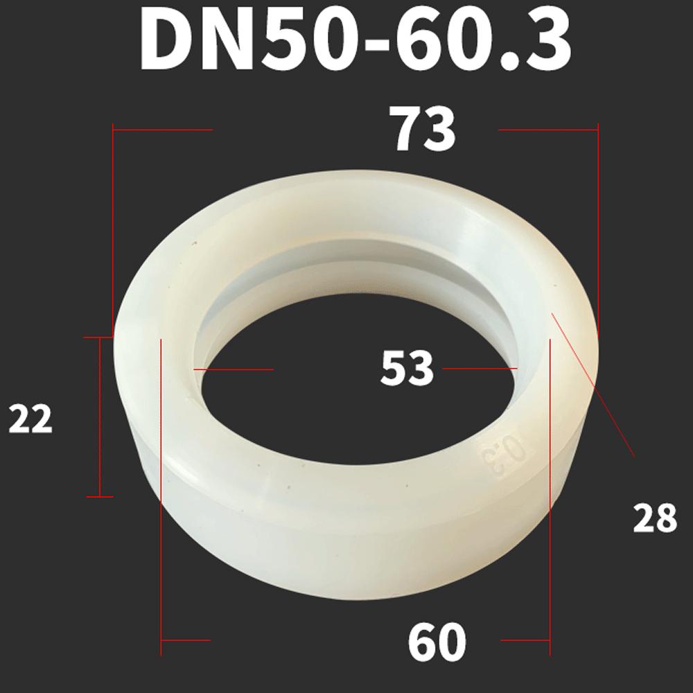 DN0.75-200 VMQ Slicone Rubber Sealing Seal Gasket Strip For Hough Section Coupling Clamp O-shaped groove