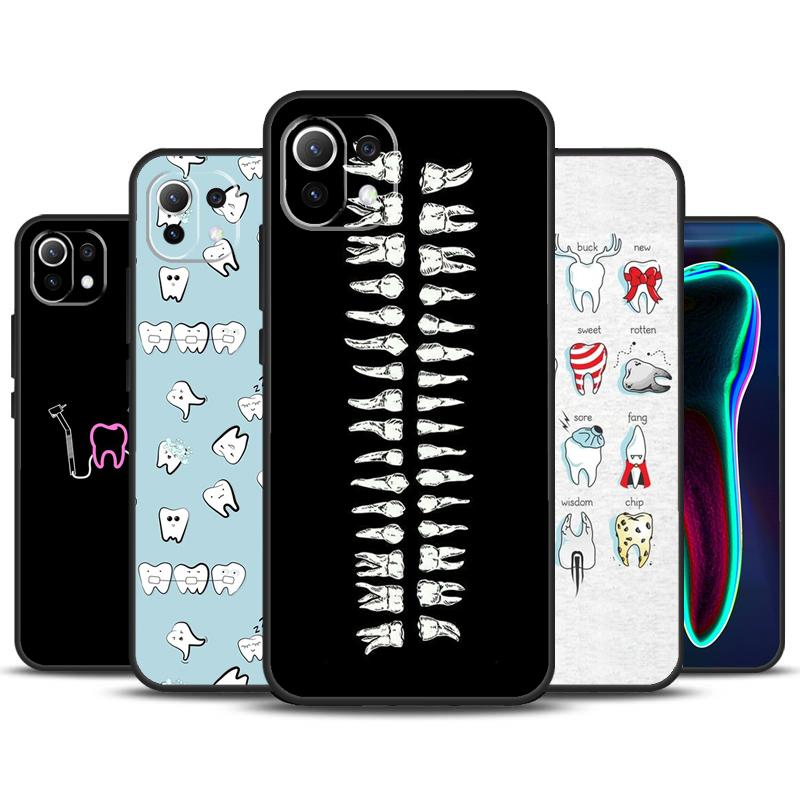 Zahnarzt Zahn Zahnarzthelferin Hülle Für Xiaomi 14 Ultra 13 11T 12T 13T Pro 12 Lite POCO X6 Pro X3 X4 X5 M5s M6 F3 F5 Abdeckung