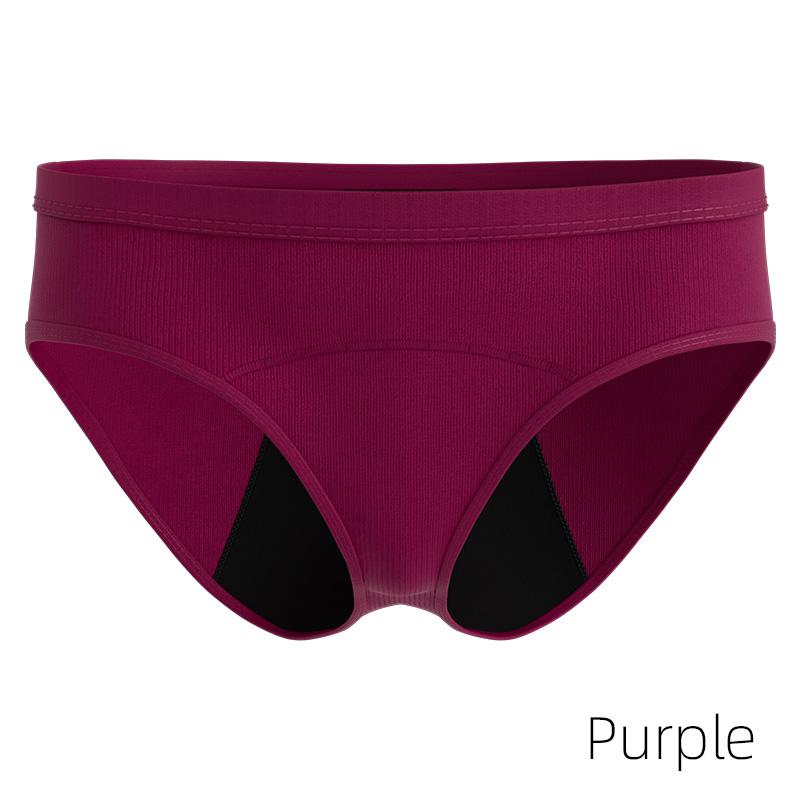 

Женские трусики со средней талией, женское менструальное нижнее белье, герметичные трусики, утолщенные, герметичные, удобные всю ночь #JS822 L