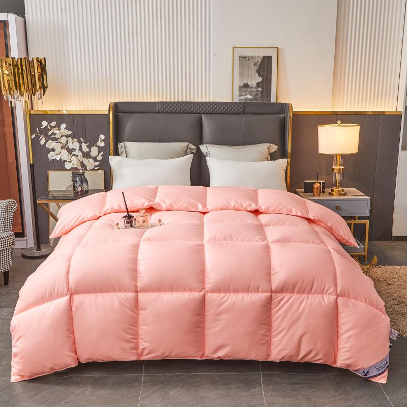 Luxurious Five-Star Hotel Quality Quilt – Winter Thick, Feather Silk Core, Summer Cool, Single/Double Sizes Available.