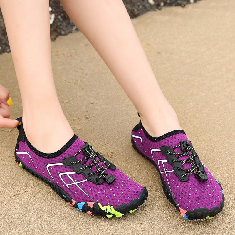 Quick Dry Wading Aqua Shoes Unisex Light Breathable Water Sneakers Non Slip Outdoor Shoes for Swimming Surfing Fishing